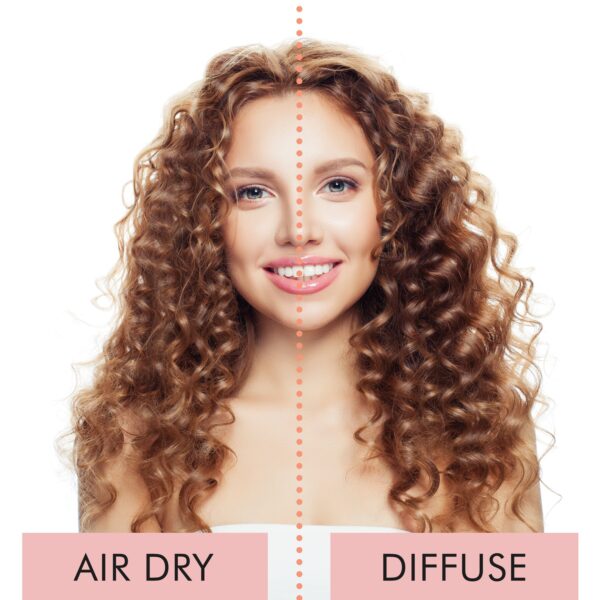 Deluxe Hair Dryer with Diffuser - Rose Gold - Image 3