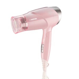 Nova Premium Silky Shine Hot And Cold Foldable NHP 8202 Hair Dryer