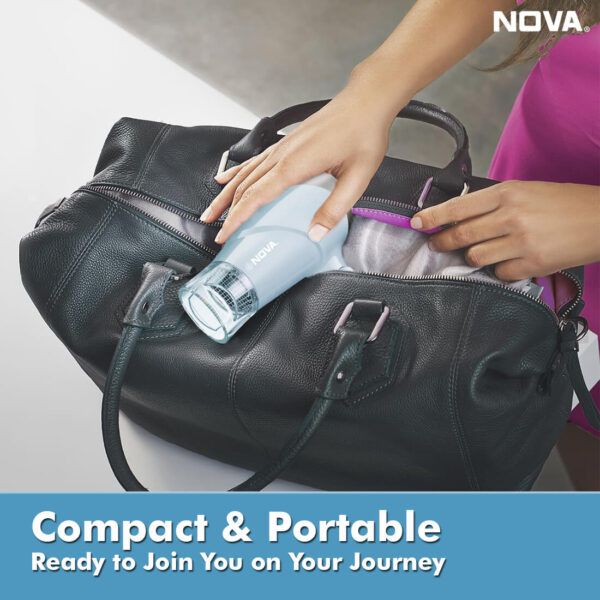 Nova Premium Silky Shine Hot And Cold Foldable NHP 8203 Hair Dryer - Image 9