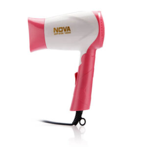 Nova Silky Shine 1400 w Hot and cold Foldable NHP 8104 Hair Dryer