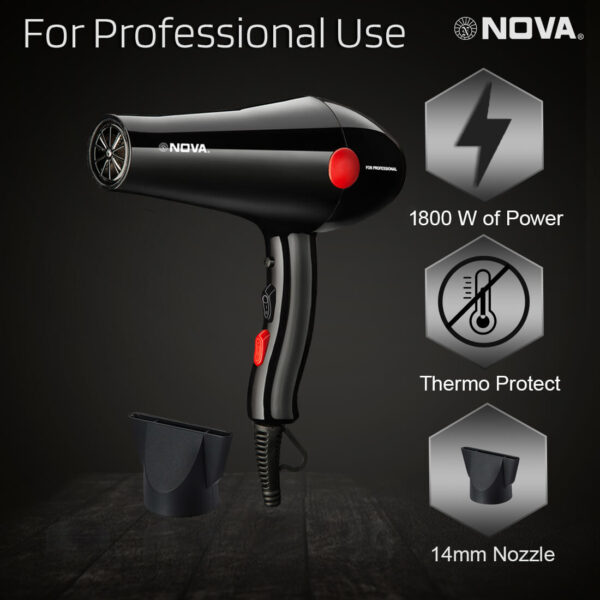 Nova Professional NHP 8210 Hair Dryer - Image 2