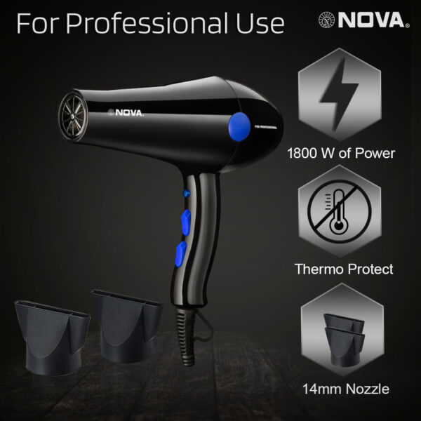 Nova Professional NHP 8211 Hair Dryer - Image 4