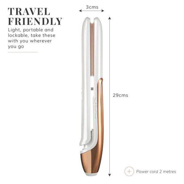 Deluxe Hair Straighteners - Rose Gold - Image 4