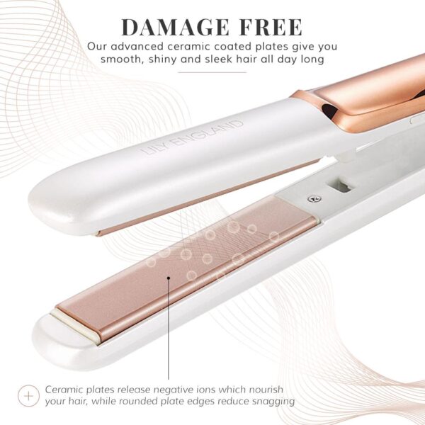 Deluxe Hair Straighteners - Rose Gold - Image 2
