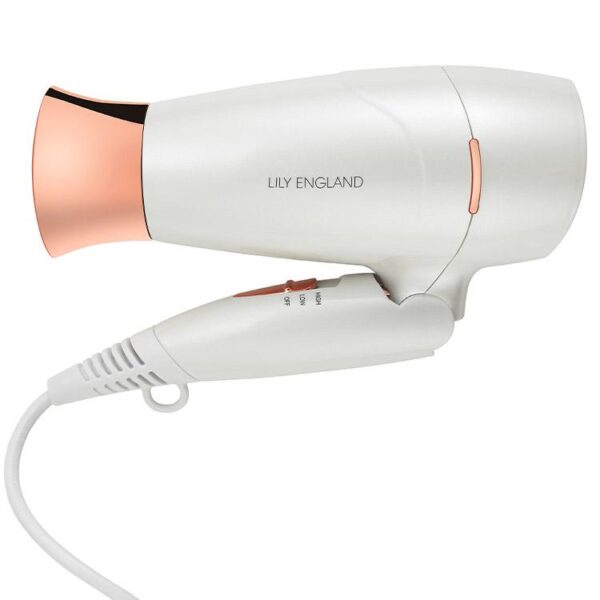 Deluxe Travel Hair Dryer - Rose Gold - Image 2